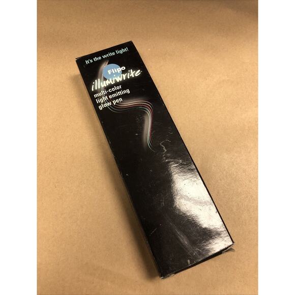 FLIPO ILLUMIWRITE MULTI-COLOR LIGHT EMITTING GLOW PEN - Picture 1 of 3
